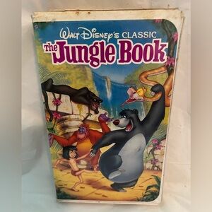 The Jungle Book on VHS
